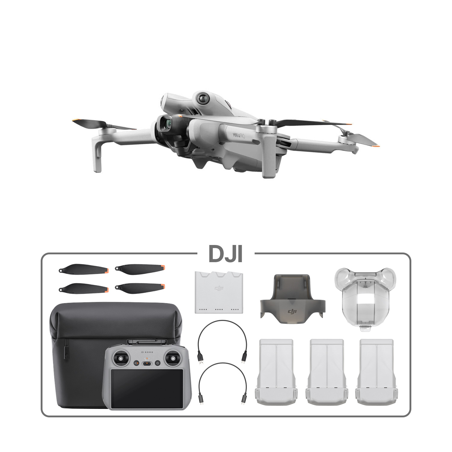 DJI Mini 4 Pro 플라이 모어 콤보 | 미니 4 프로 헬셀