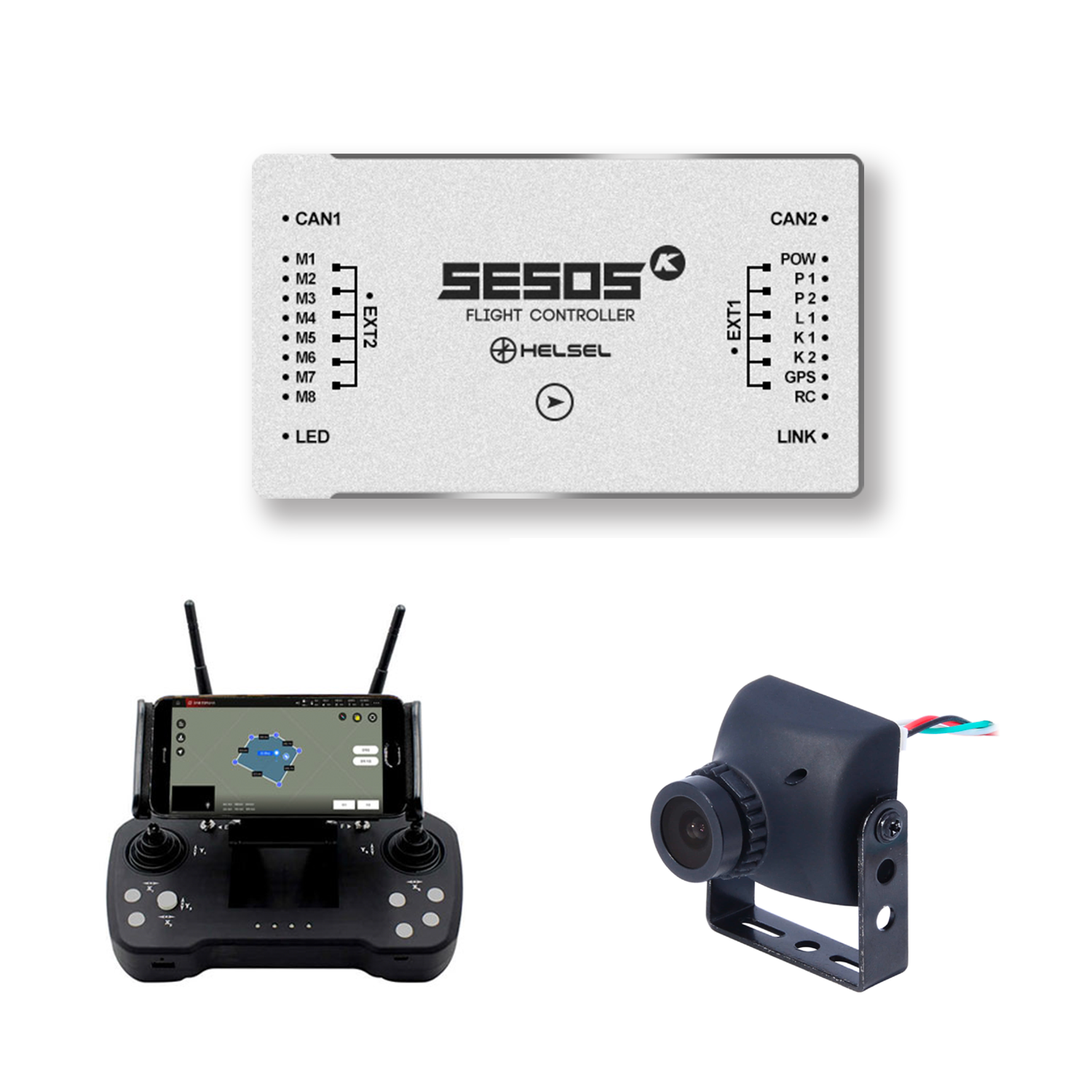 [예약판매] 헬셀 SESOS K + T12 + Mini Cam 세트 헬셀
